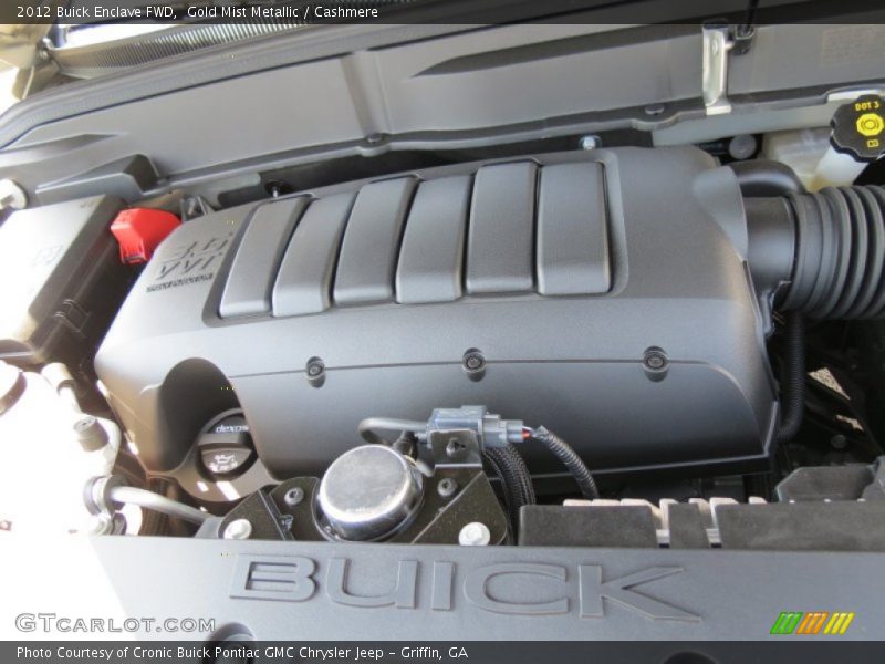 Gold Mist Metallic / Cashmere 2012 Buick Enclave FWD
