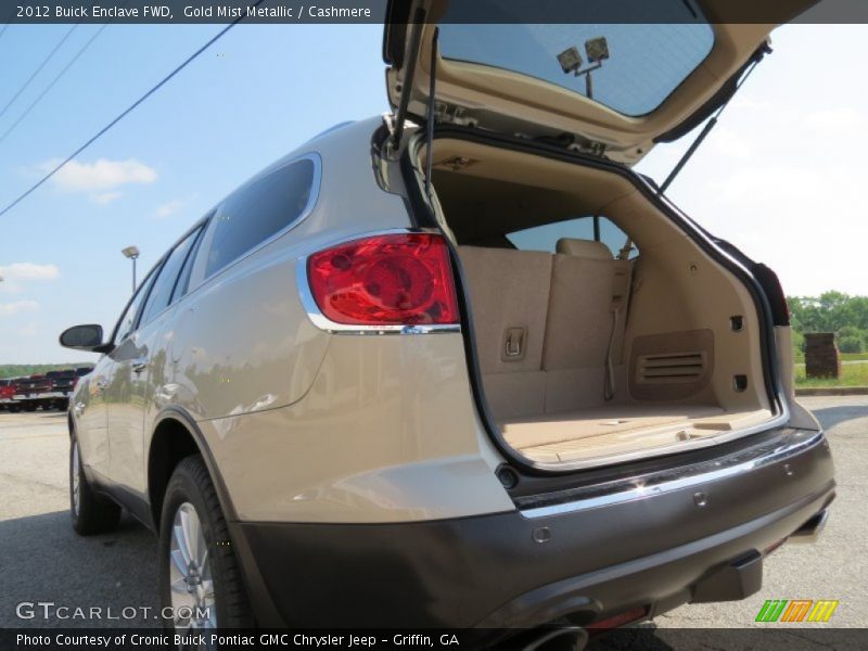 Gold Mist Metallic / Cashmere 2012 Buick Enclave FWD