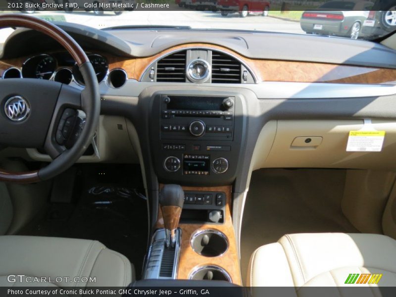 Gold Mist Metallic / Cashmere 2012 Buick Enclave FWD