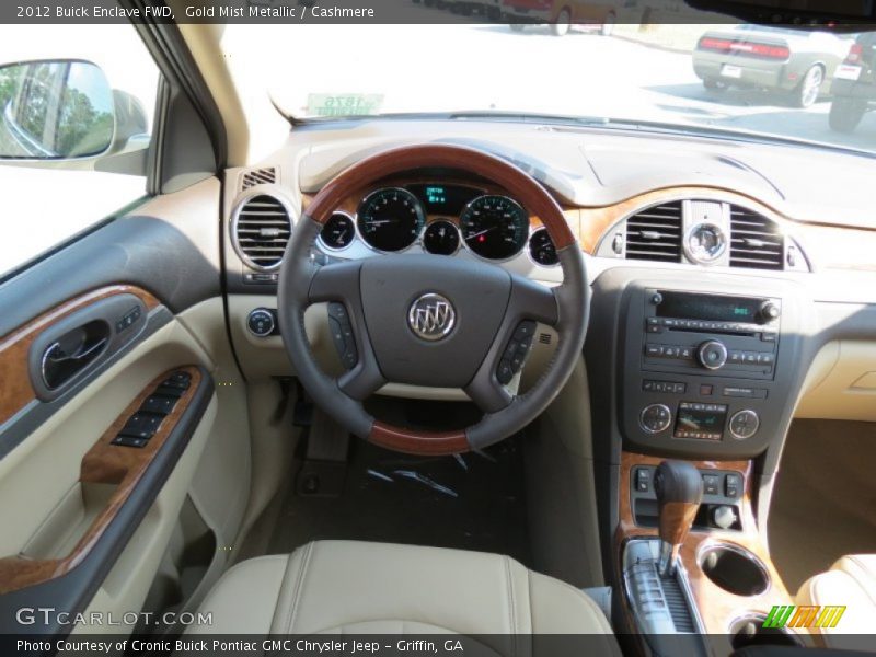 Gold Mist Metallic / Cashmere 2012 Buick Enclave FWD