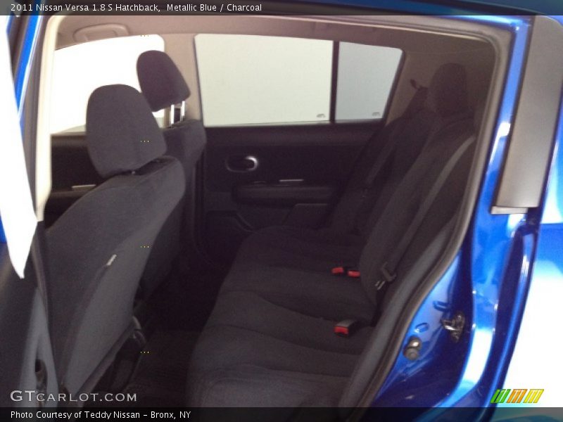 Metallic Blue / Charcoal 2011 Nissan Versa 1.8 S Hatchback