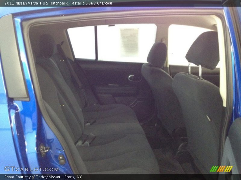 Metallic Blue / Charcoal 2011 Nissan Versa 1.8 S Hatchback