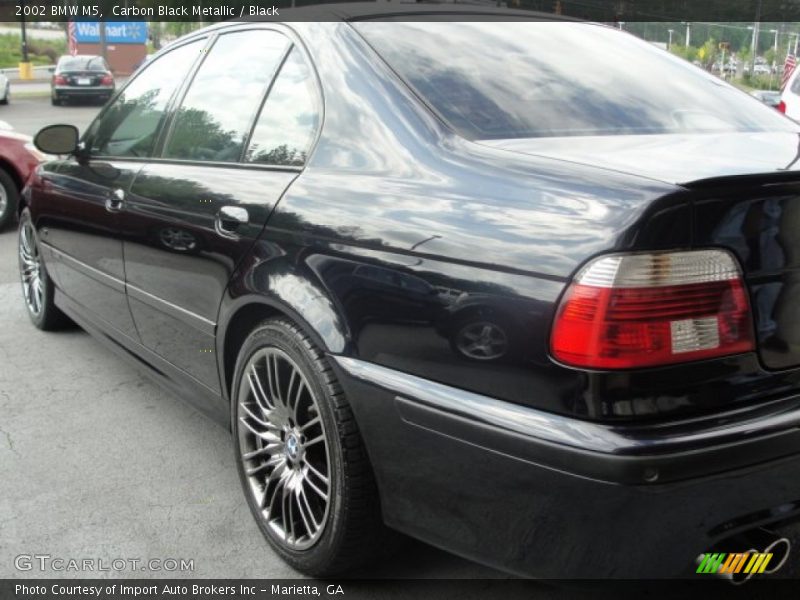 Carbon Black Metallic / Black 2002 BMW M5