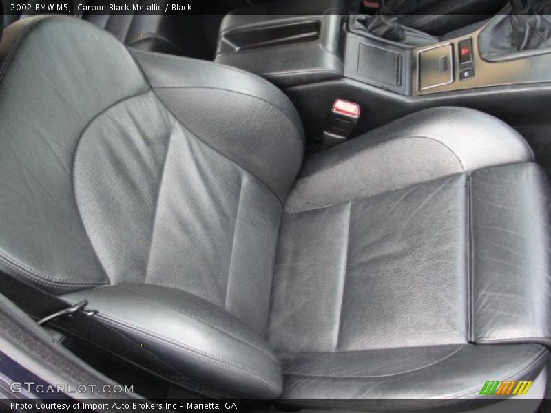 Carbon Black Metallic / Black 2002 BMW M5