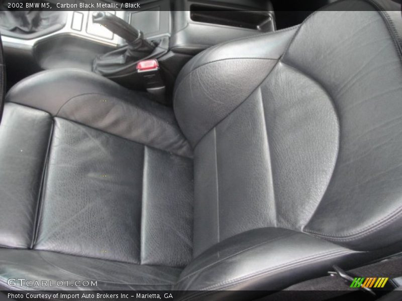 Carbon Black Metallic / Black 2002 BMW M5