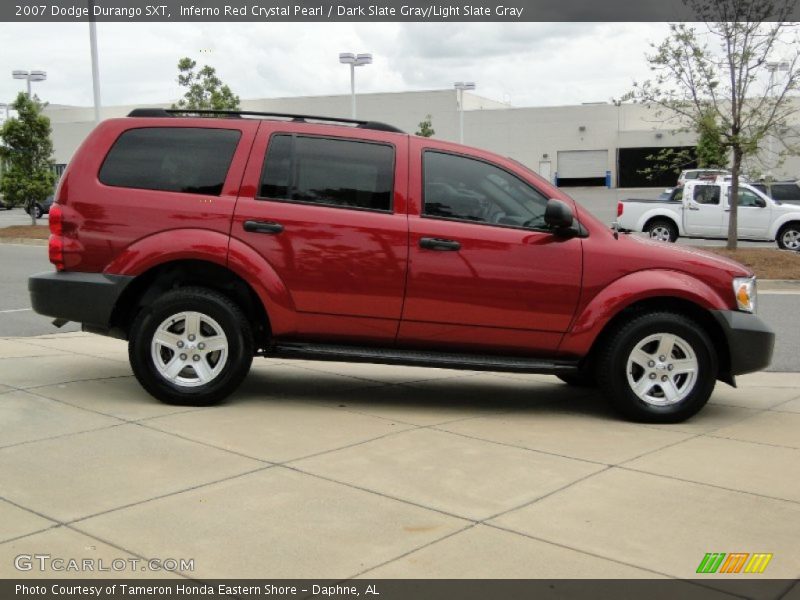 2007 Durango SXT Inferno Red Crystal Pearl