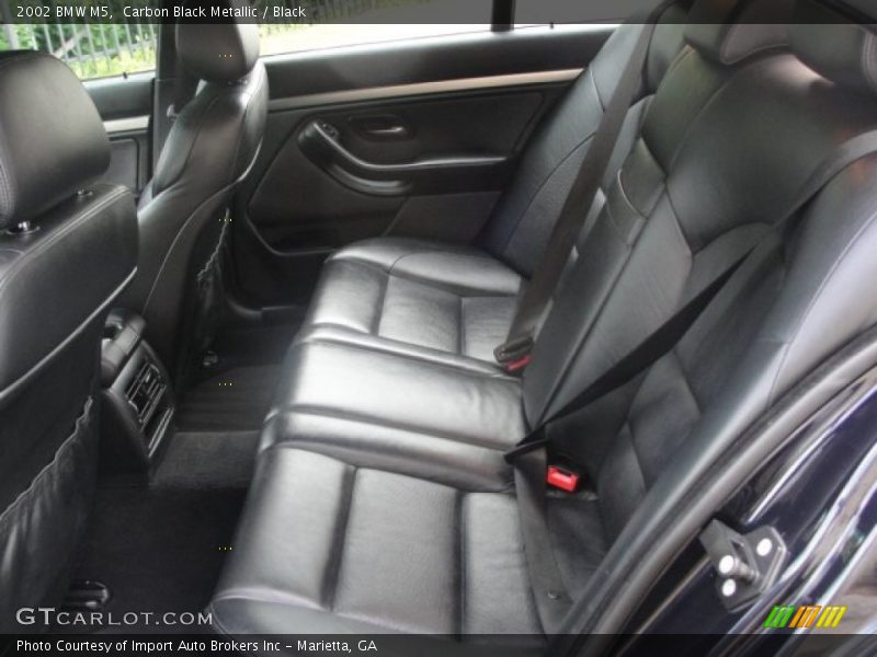 Rear Seat of 2002 M5 