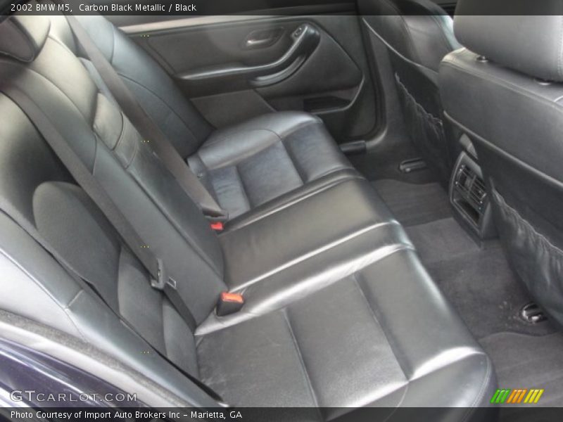 Carbon Black Metallic / Black 2002 BMW M5