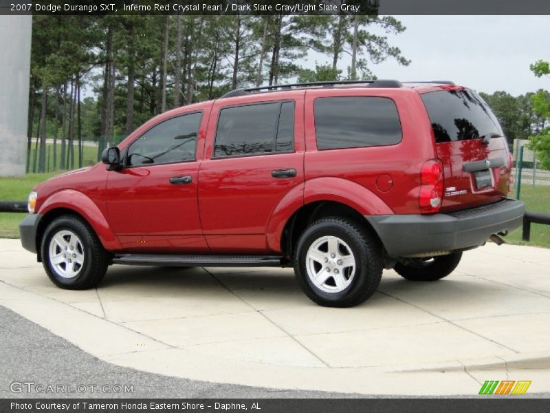 Inferno Red Crystal Pearl / Dark Slate Gray/Light Slate Gray 2007 Dodge Durango SXT