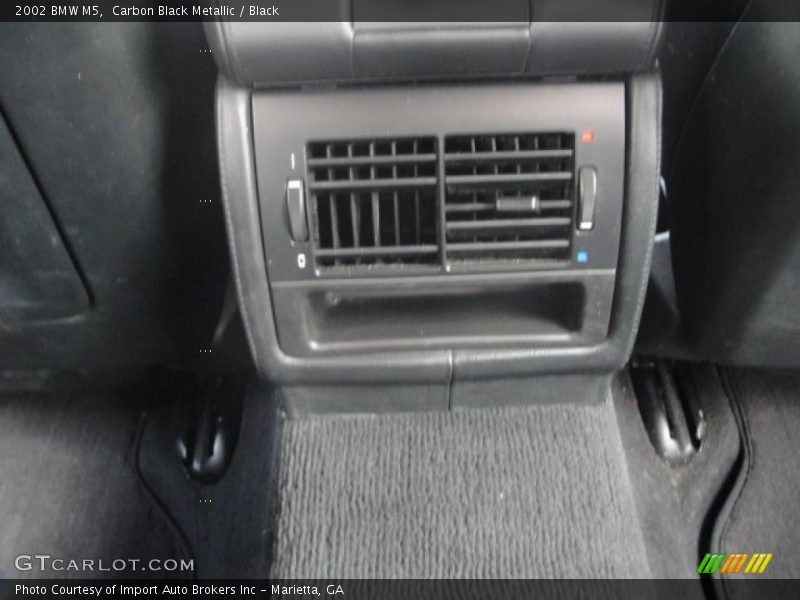Carbon Black Metallic / Black 2002 BMW M5