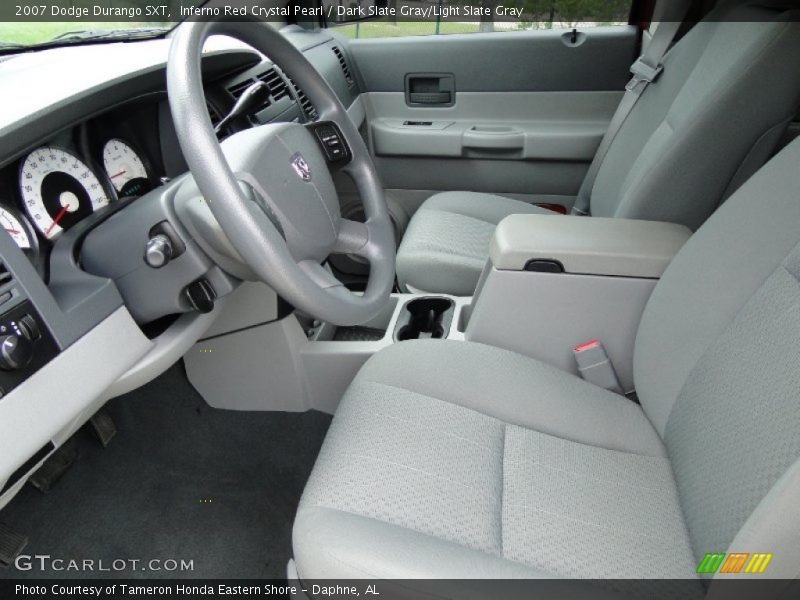  2007 Durango SXT Dark Slate Gray/Light Slate Gray Interior