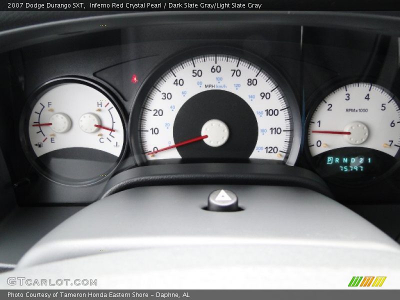  2007 Durango SXT SXT Gauges