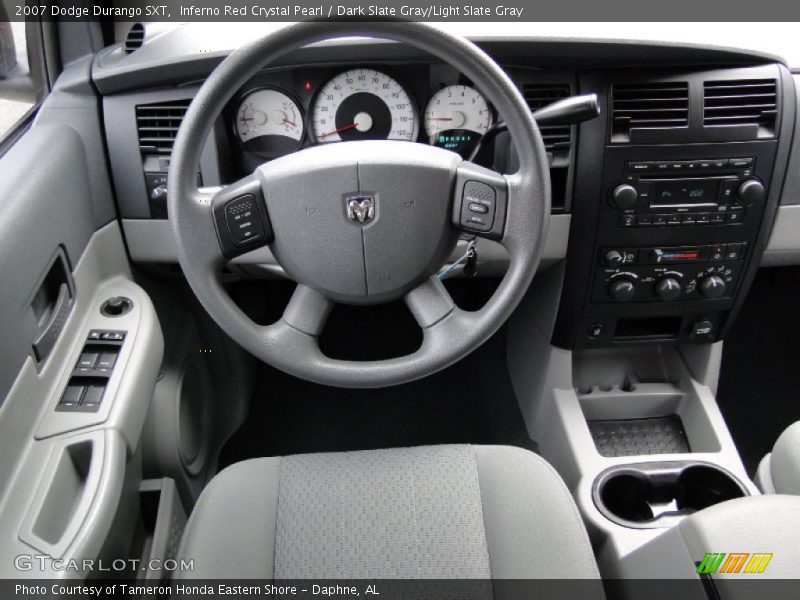 Inferno Red Crystal Pearl / Dark Slate Gray/Light Slate Gray 2007 Dodge Durango SXT