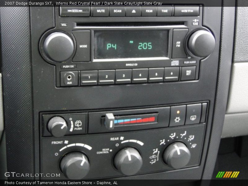 Controls of 2007 Durango SXT