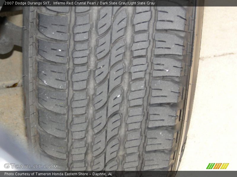 Inferno Red Crystal Pearl / Dark Slate Gray/Light Slate Gray 2007 Dodge Durango SXT