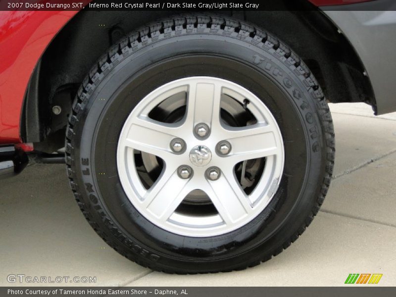 Inferno Red Crystal Pearl / Dark Slate Gray/Light Slate Gray 2007 Dodge Durango SXT
