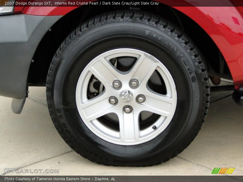 Inferno Red Crystal Pearl / Dark Slate Gray/Light Slate Gray 2007 Dodge Durango SXT