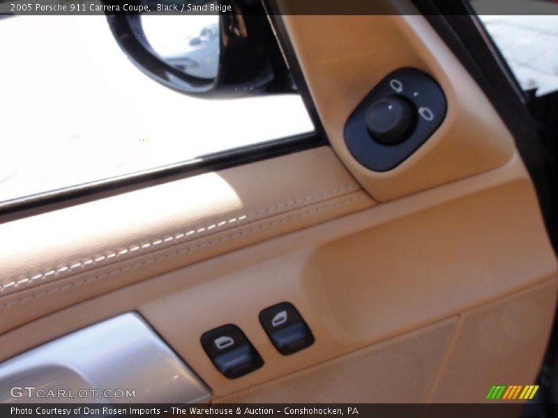 Black / Sand Beige 2005 Porsche 911 Carrera Coupe
