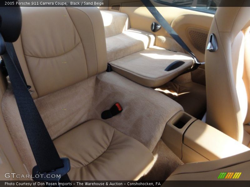 Black / Sand Beige 2005 Porsche 911 Carrera Coupe