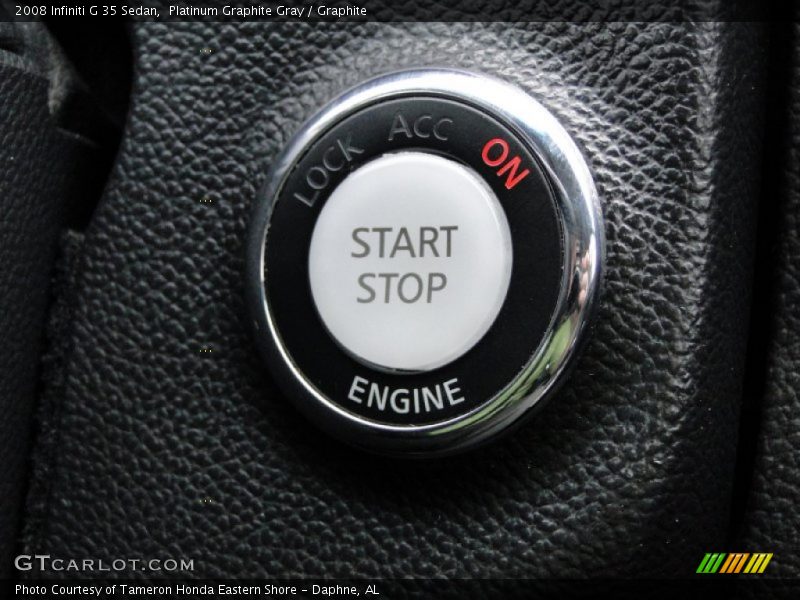 Platinum Graphite Gray / Graphite 2008 Infiniti G 35 Sedan