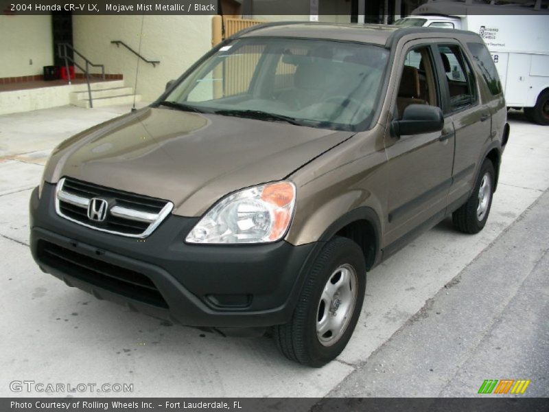 Mojave Mist Metallic / Black 2004 Honda CR-V LX