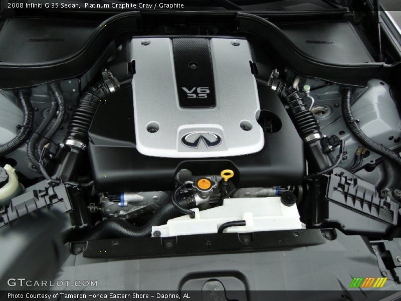 Platinum Graphite Gray / Graphite 2008 Infiniti G 35 Sedan