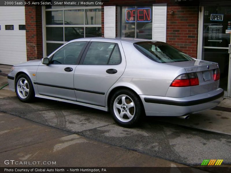 Silver Metallic / Medium Grey 2000 Saab 9-5 Aero Sedan