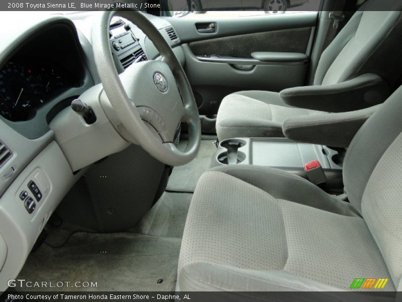 Blue Mirage Metallic / Stone 2008 Toyota Sienna LE
