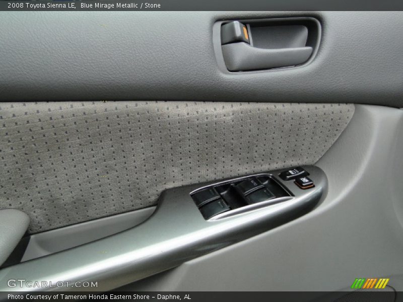 Blue Mirage Metallic / Stone 2008 Toyota Sienna LE