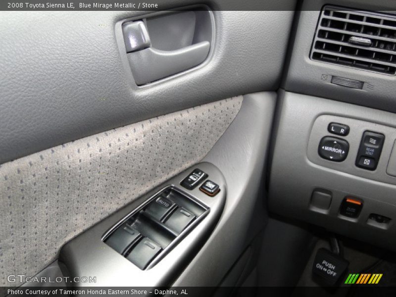 Blue Mirage Metallic / Stone 2008 Toyota Sienna LE