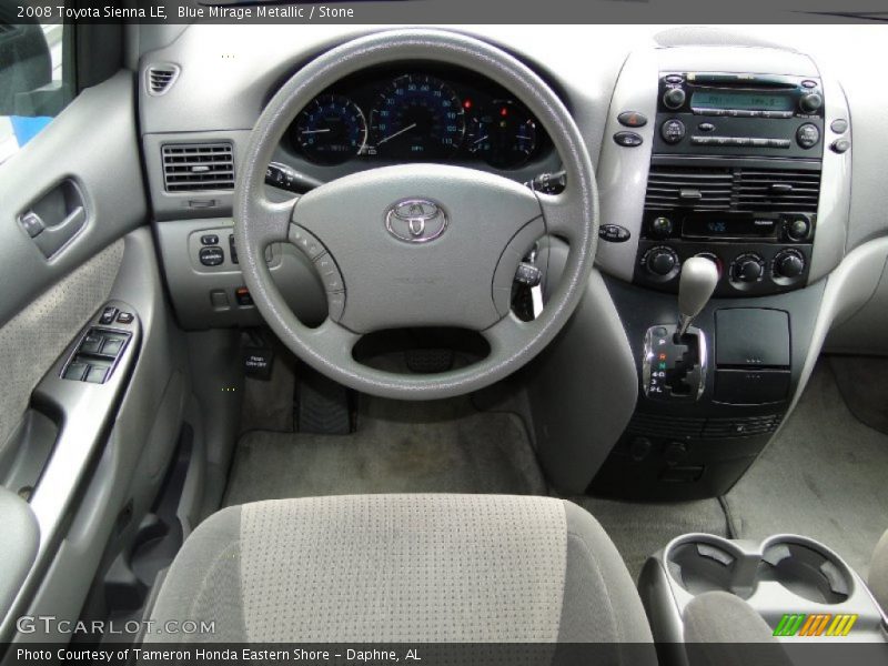 Blue Mirage Metallic / Stone 2008 Toyota Sienna LE