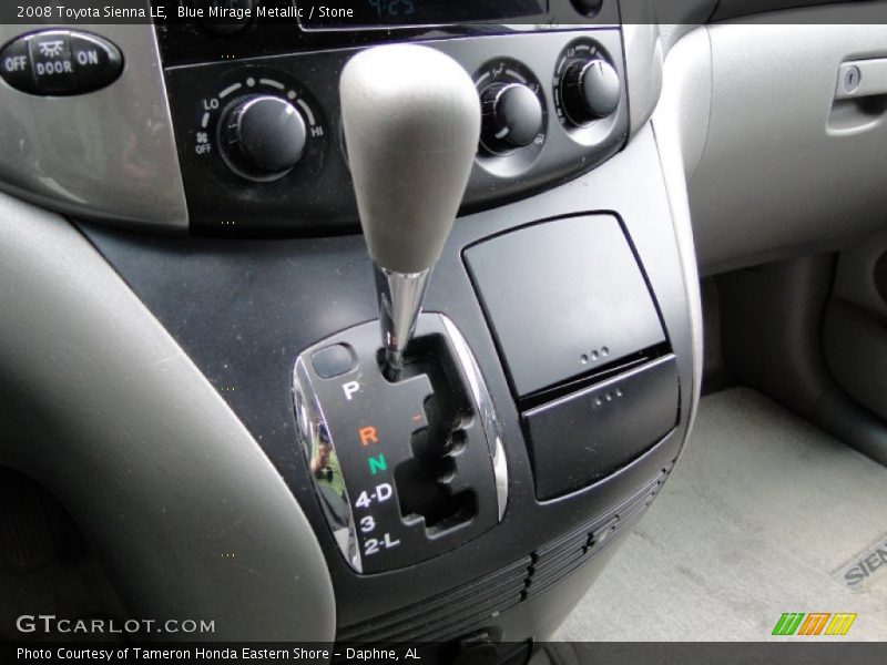 Blue Mirage Metallic / Stone 2008 Toyota Sienna LE