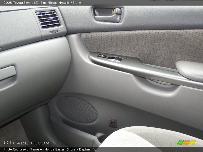 Blue Mirage Metallic / Stone 2008 Toyota Sienna LE