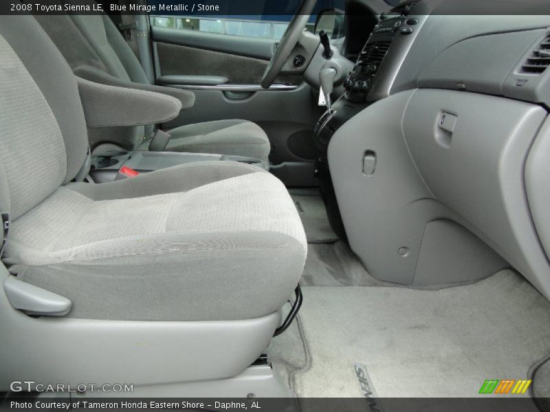 Blue Mirage Metallic / Stone 2008 Toyota Sienna LE