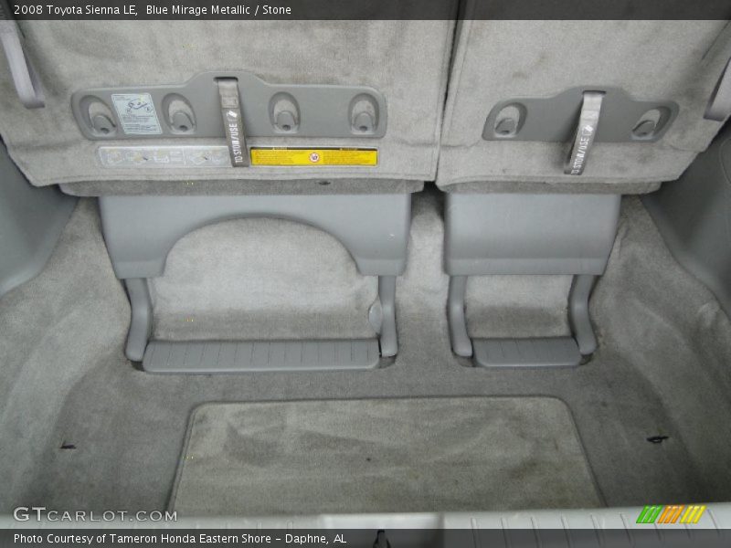 Blue Mirage Metallic / Stone 2008 Toyota Sienna LE