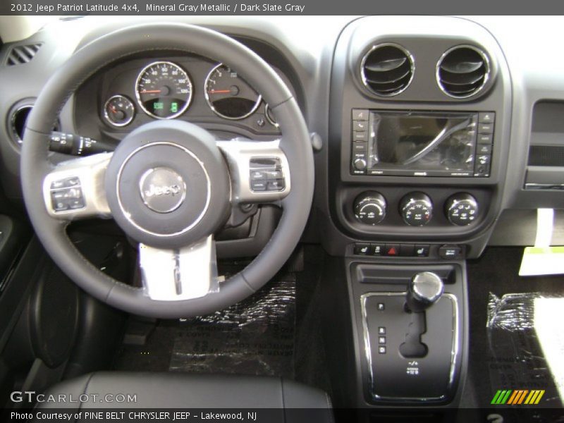 Mineral Gray Metallic / Dark Slate Gray 2012 Jeep Patriot Latitude 4x4