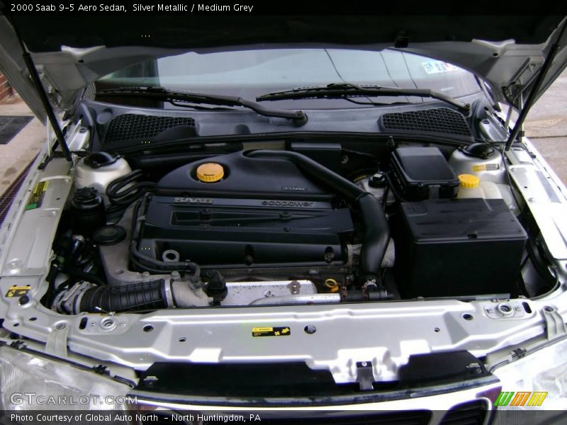 Silver Metallic / Medium Grey 2000 Saab 9-5 Aero Sedan