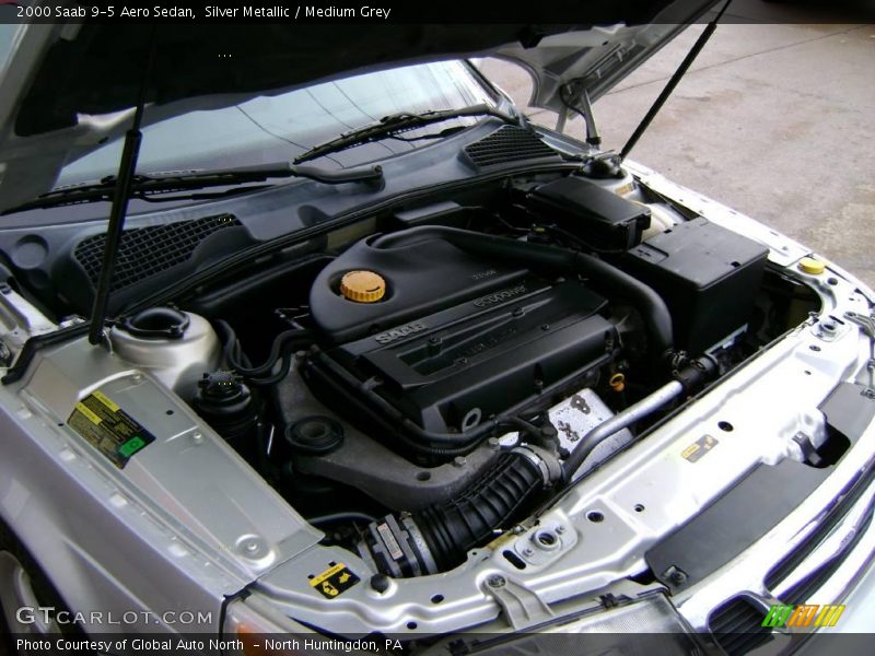 Silver Metallic / Medium Grey 2000 Saab 9-5 Aero Sedan