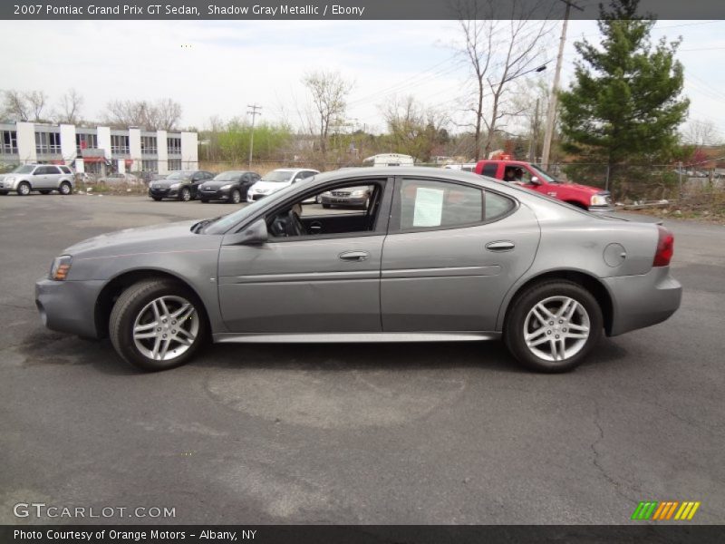 Shadow Gray Metallic / Ebony 2007 Pontiac Grand Prix GT Sedan