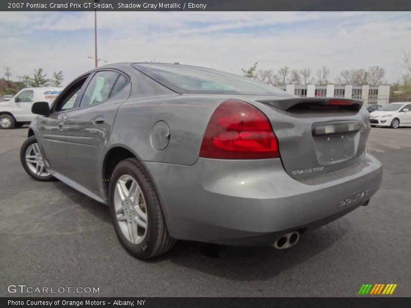 Shadow Gray Metallic / Ebony 2007 Pontiac Grand Prix GT Sedan