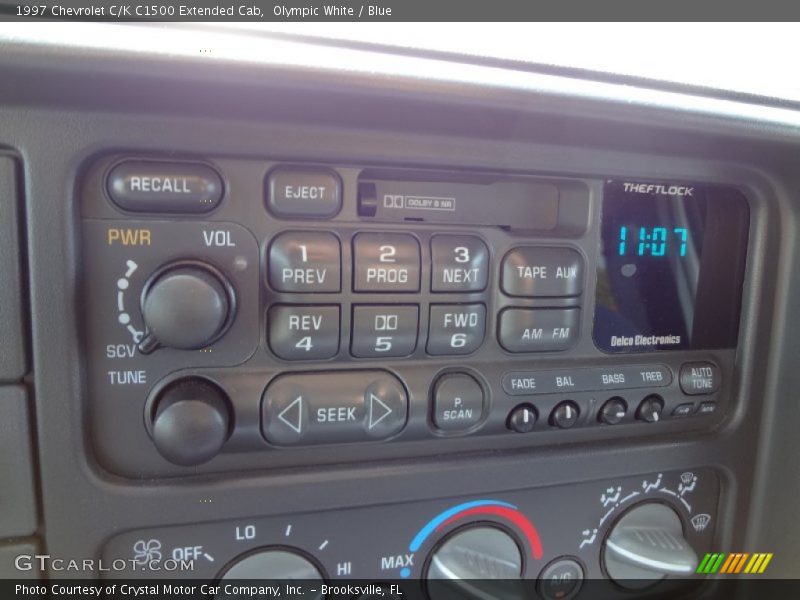 Audio System of 1997 C/K C1500 Extended Cab