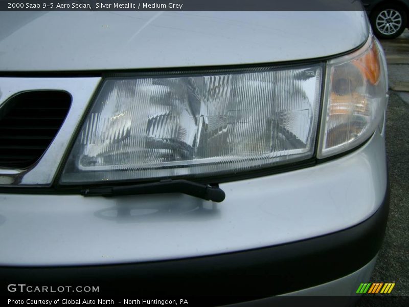 Silver Metallic / Medium Grey 2000 Saab 9-5 Aero Sedan