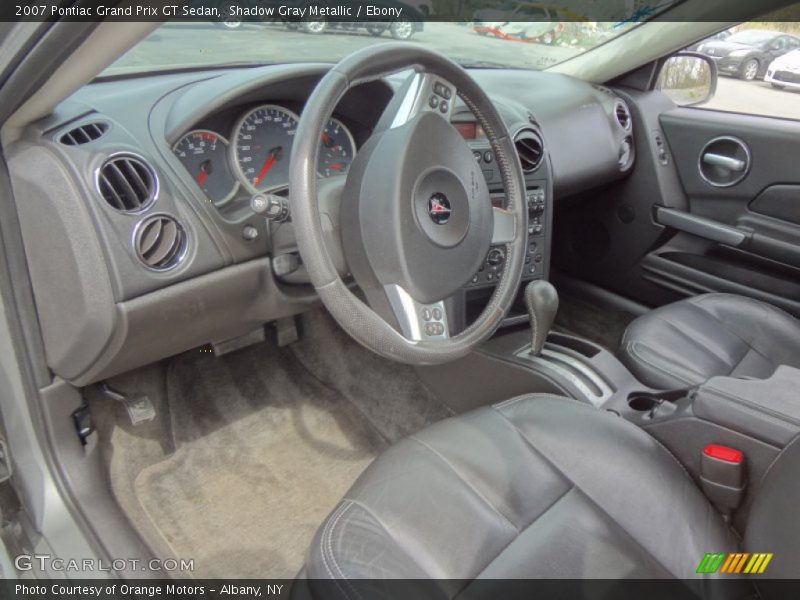 Shadow Gray Metallic / Ebony 2007 Pontiac Grand Prix GT Sedan