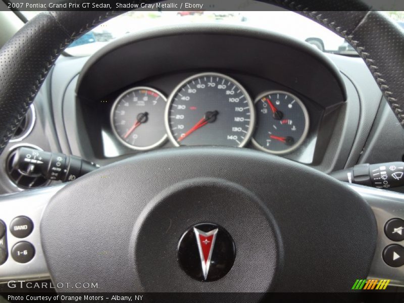 Shadow Gray Metallic / Ebony 2007 Pontiac Grand Prix GT Sedan