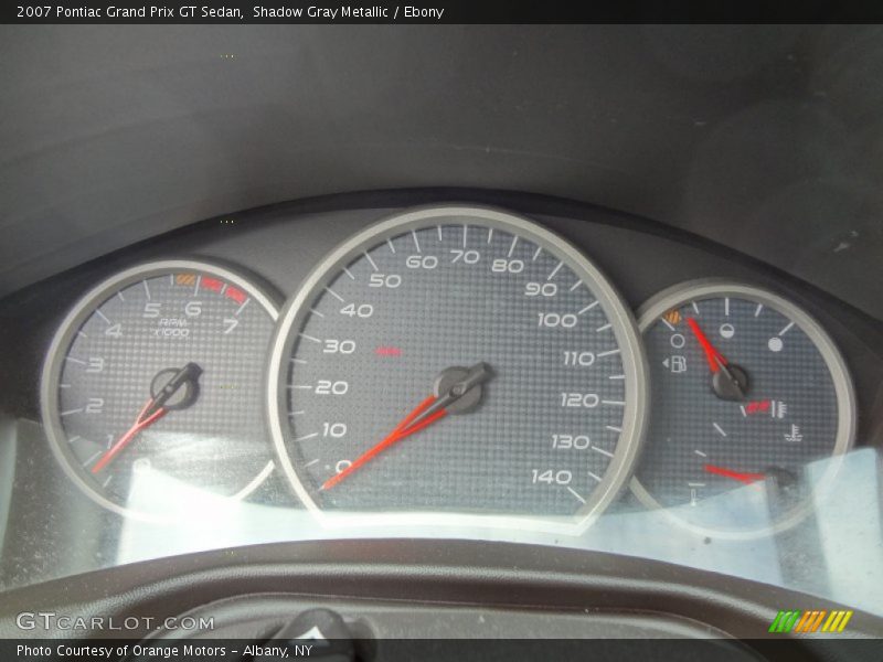 Shadow Gray Metallic / Ebony 2007 Pontiac Grand Prix GT Sedan