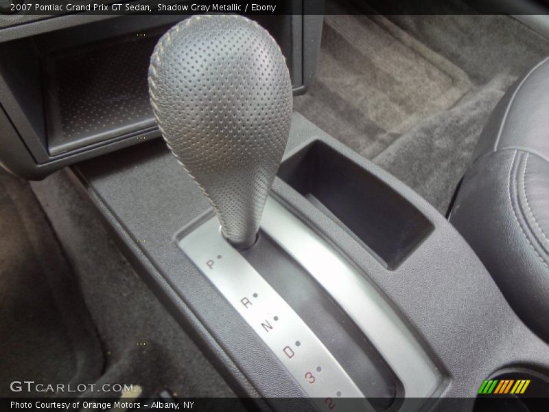 Shadow Gray Metallic / Ebony 2007 Pontiac Grand Prix GT Sedan