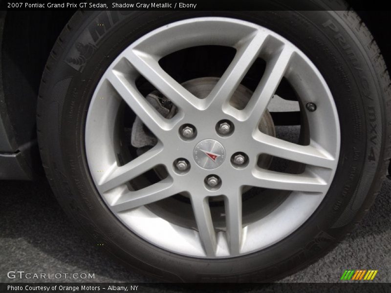 Shadow Gray Metallic / Ebony 2007 Pontiac Grand Prix GT Sedan