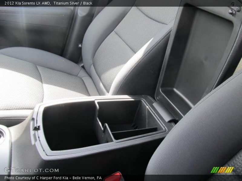 Titanium Silver / Black 2012 Kia Sorento LX AWD