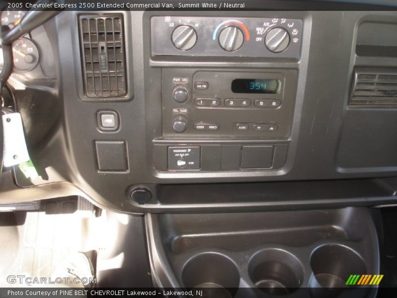 Summit White / Neutral 2005 Chevrolet Express 2500 Extended Commercial Van