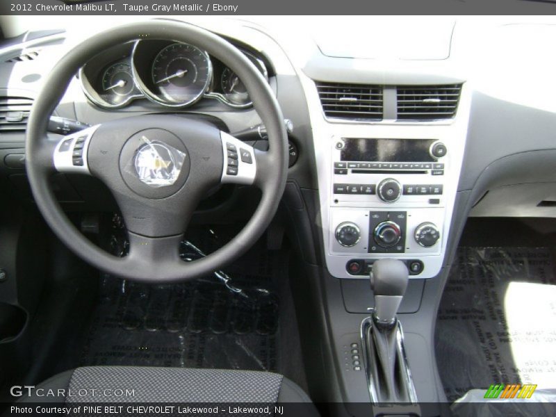 Taupe Gray Metallic / Ebony 2012 Chevrolet Malibu LT